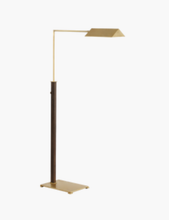 Load image into Gallery viewer, Pharmacy Floor Lamp in Antique Brass
