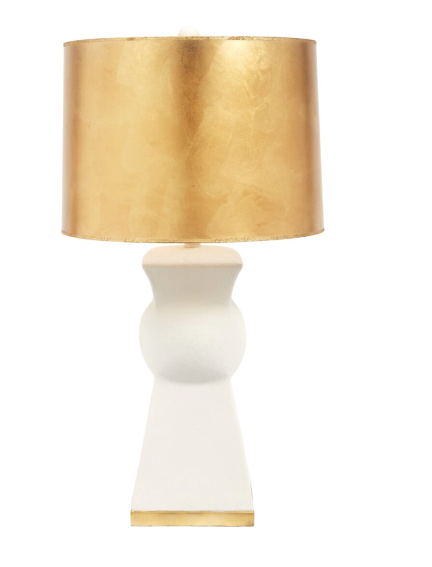 Haven LG White Gesso Lamp