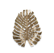 Load image into Gallery viewer, Gilded Palm Leaf 12 x 17 x 3