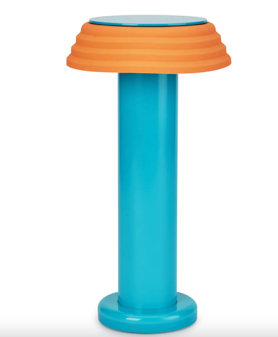 Sowden Lamp - Blue / Orange