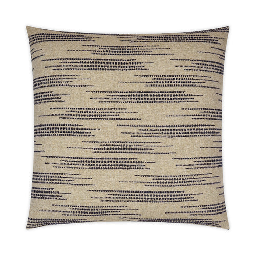 The Amsterdam pillow neutral with navy accents