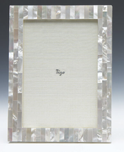 Load image into Gallery viewer, 8x10 Pearl White MOP Frame