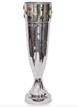 Load image into Gallery viewer, Polished Nickel & Brass Vase