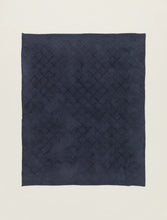 Load image into Gallery viewer, lofty and oh-so-cozy high-low texture on this classically beautiful diamond pattern throw
