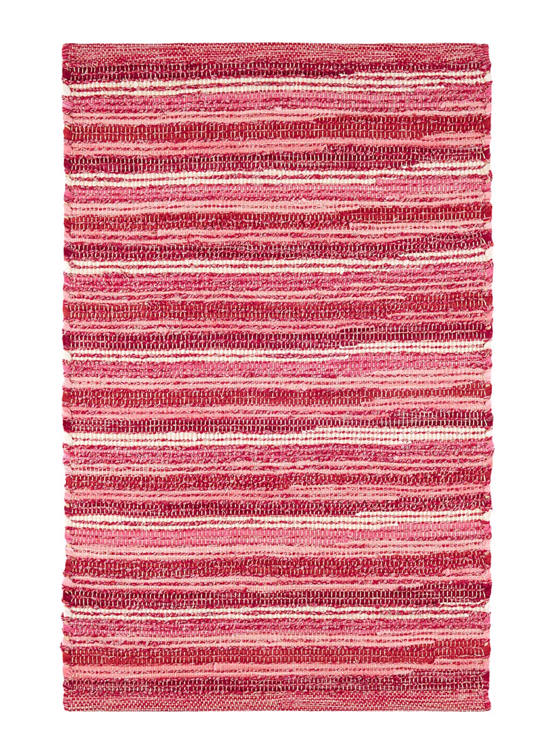 2x3 Francisco Pink Handwoven Cotton Rug