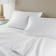 Load image into Gallery viewer, Nile Percale King Flat Sheet - White