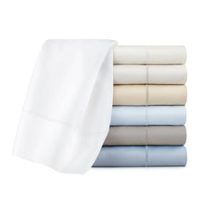 Load image into Gallery viewer, Soprano Sateen King Sheet Set -White