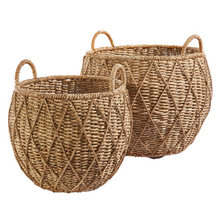 Load image into Gallery viewer, Woven Handle Basket- LG
