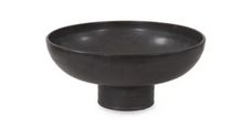 Load image into Gallery viewer, Black Footed Bowl 13&quot;D
