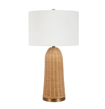 Load image into Gallery viewer, Freya Rattan Table Lamp
