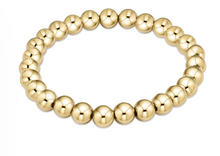 Load image into Gallery viewer, Classic Gold 7mm Bead Bracelet

