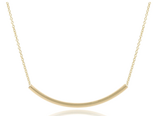 Load image into Gallery viewer, 16&quot; Necklace Gold - Bliss Bar Smooth
