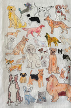 Load image into Gallery viewer, Dog Breeds Kitchen Towel
