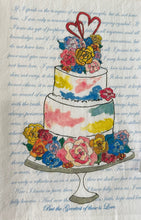 Load image into Gallery viewer, Wedding Cake Kitchen Towel

