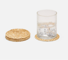 Load image into Gallery viewer, Round Natural Straw Coasters (Set of 4)
