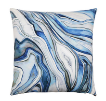 Load image into Gallery viewer, 22x22 Malachite Printed Pillow
