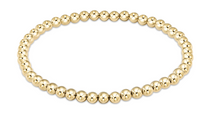 Load image into Gallery viewer, 4mm Classic Gold Bead Bracelet
