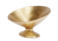Load image into Gallery viewer, Emelia Oval Gold Leaf Bowl
