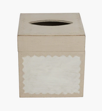Load image into Gallery viewer, Florentine Tan Tissue Box
