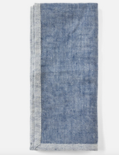 Load image into Gallery viewer, Gianna Navy Linen Kitchen Towel
