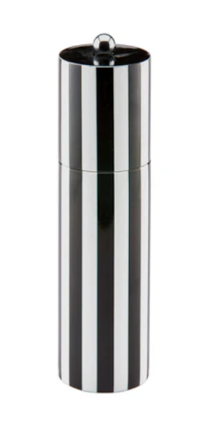 Black Striped Column Mill