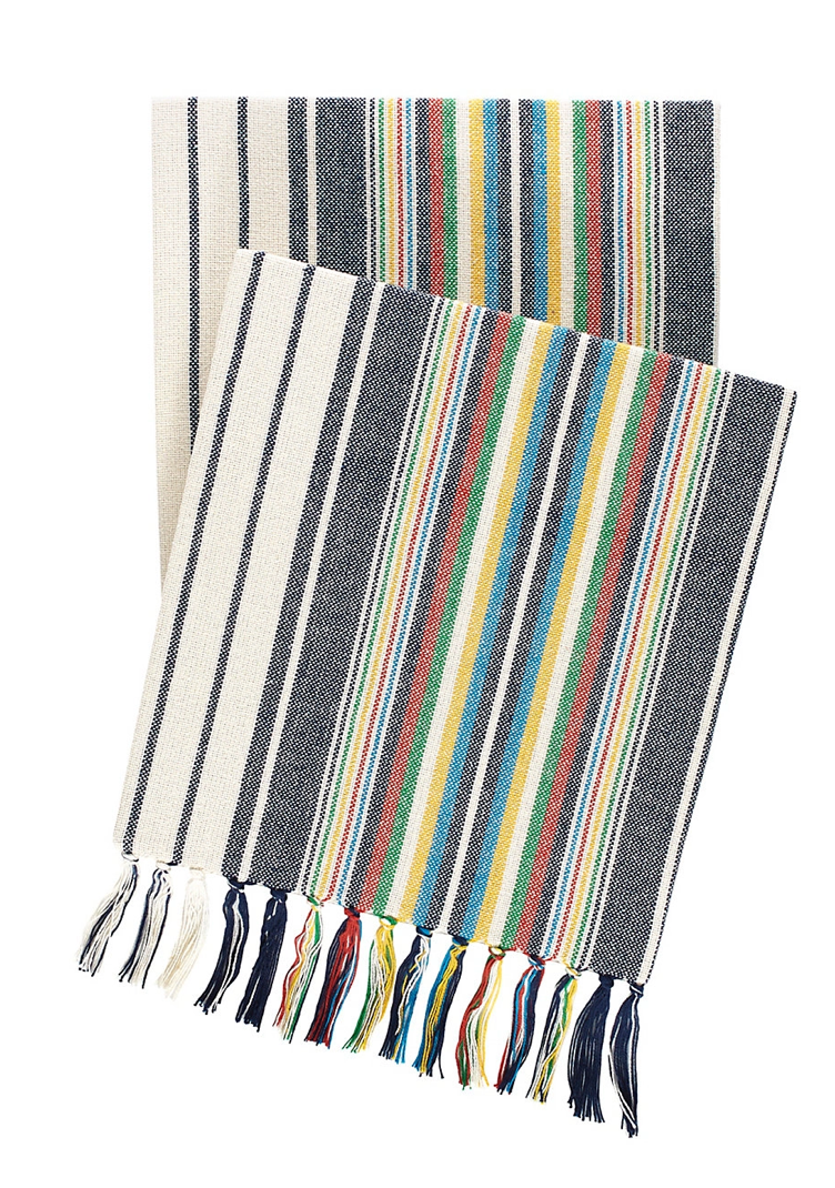 Boardwalk Stripe Multi Throw