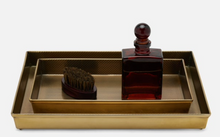 Load image into Gallery viewer, Hagen MD Tray in antique brass
