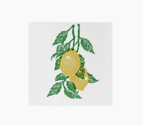Papersoft Cocktail Napkins- Limoni