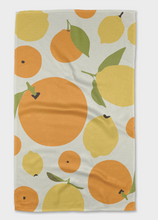 Load image into Gallery viewer, Sunny Lemons &amp; Oranges Towel
