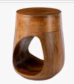 Load image into Gallery viewer, Isiri End Table- Brown
