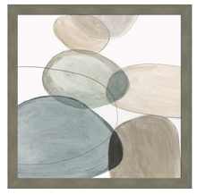 Load image into Gallery viewer, Pebble Stones I  35.5x35.5
