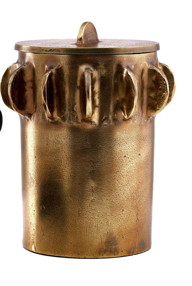 Tiberius Container Brass
