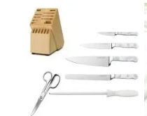 Ice Forged 7pc Knife Block set