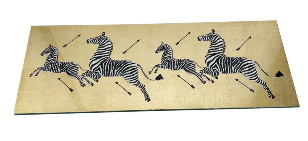 Zebra Bar Tray 20x8
