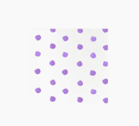 Papersoft Cocktail Napkins- Purple