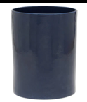 Load image into Gallery viewer, Cordoba Waste Basket in Navy Burlap
