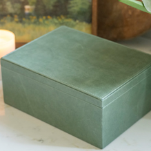 Load image into Gallery viewer, Leather Keepsake Box
