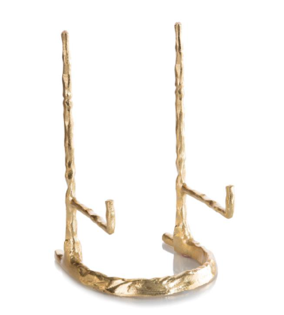 Gold Plate Stand
