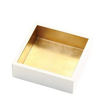 Load image into Gallery viewer, Ivory w/ Gold Cocktail Holder
