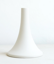 Load image into Gallery viewer, Grand Ceramic Taper Holder White- Tall
