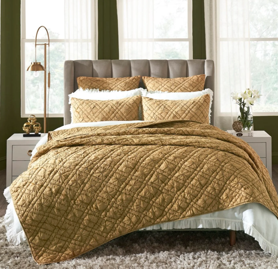 Mirabelle Camel Quilt- QN