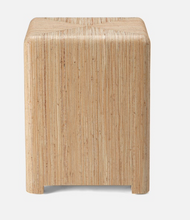 Load image into Gallery viewer, parson stool, natural 14x14x18
