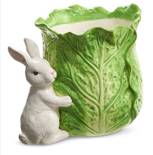 Load image into Gallery viewer, Green Cabbage w/Bunny 9&quot;
