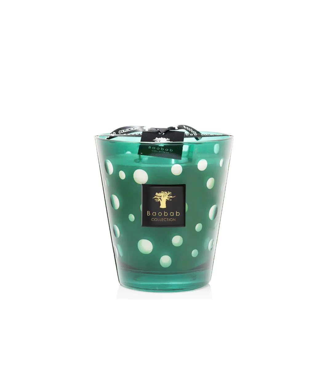 Green Bubbles Candle Max 16