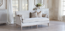 Load image into Gallery viewer, Refined style the Cannes Loveseat in Cloudy Velvet
