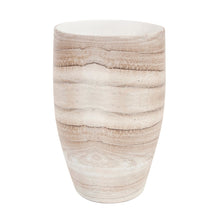 Load image into Gallery viewer, ceramic vase features a tapered design, wedding gift, home decor
