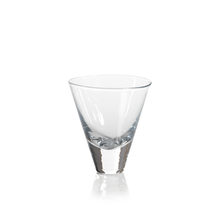 Load image into Gallery viewer, designer gift, high end Amalfi Martini Glass
