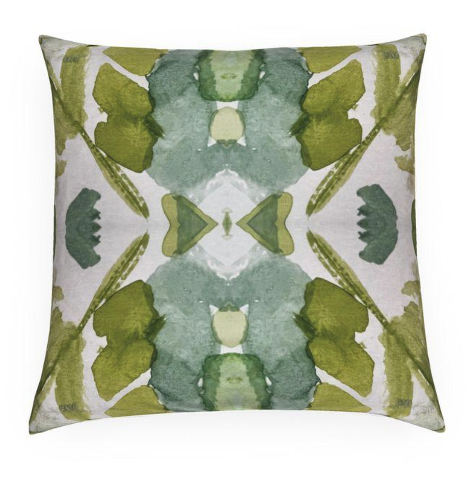 Wildflowers III 20” x 20” Luxury Decorative Throw Pillow