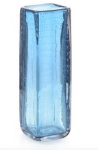 Load image into Gallery viewer, Ocean Blue Glass Vase III - LG 15&quot;
