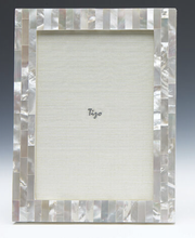 Load image into Gallery viewer, 8x10 Pearl White MOP Frame
